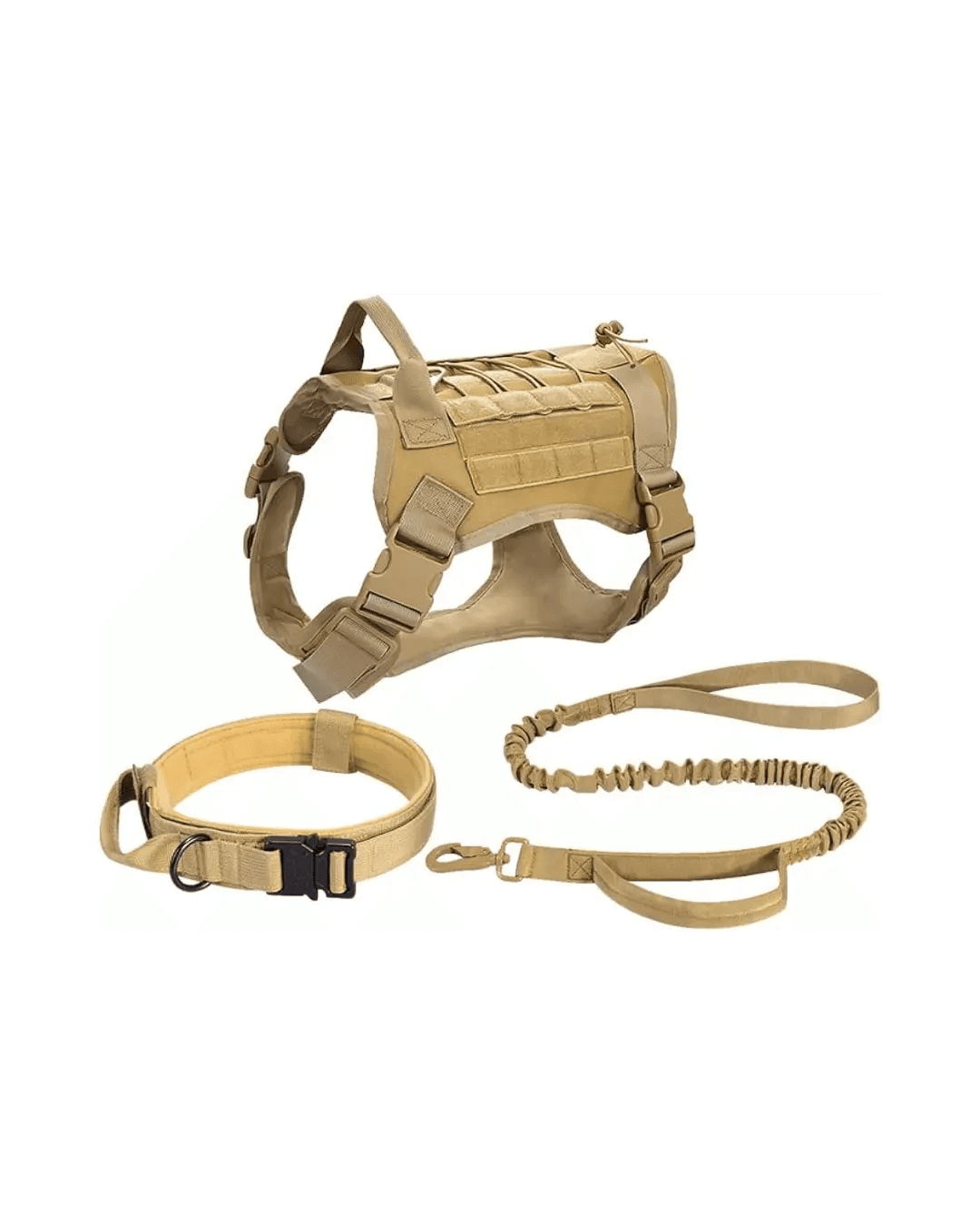 Tactical Leash and Harness M, L, XL