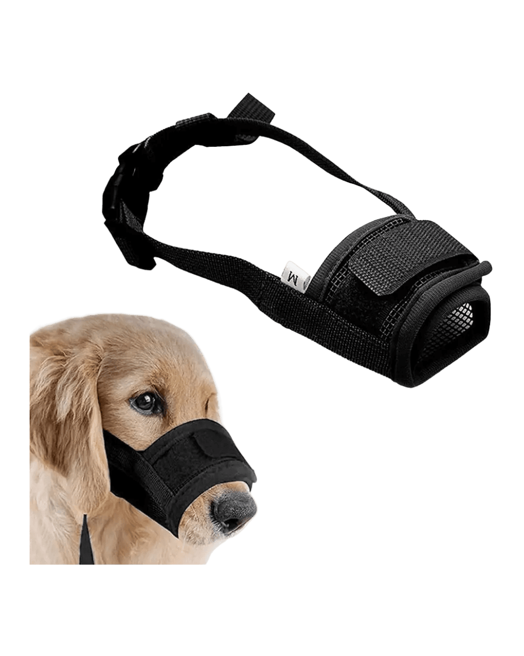 Fabric Dog Mouth Muzzle S, M L, XL, XXL