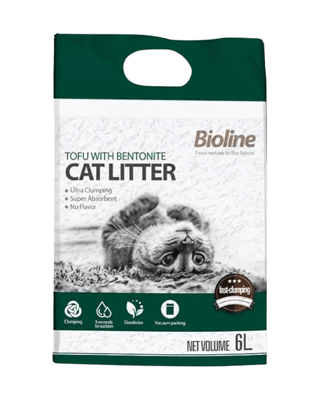 Bioline Tofu Cat Litter 6L