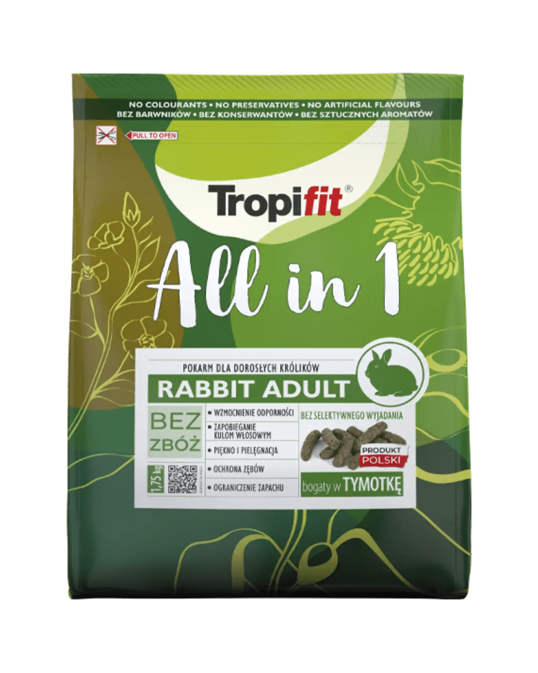 Tropifit ALL IN 1 - Rabbit Adult 1.75kg
