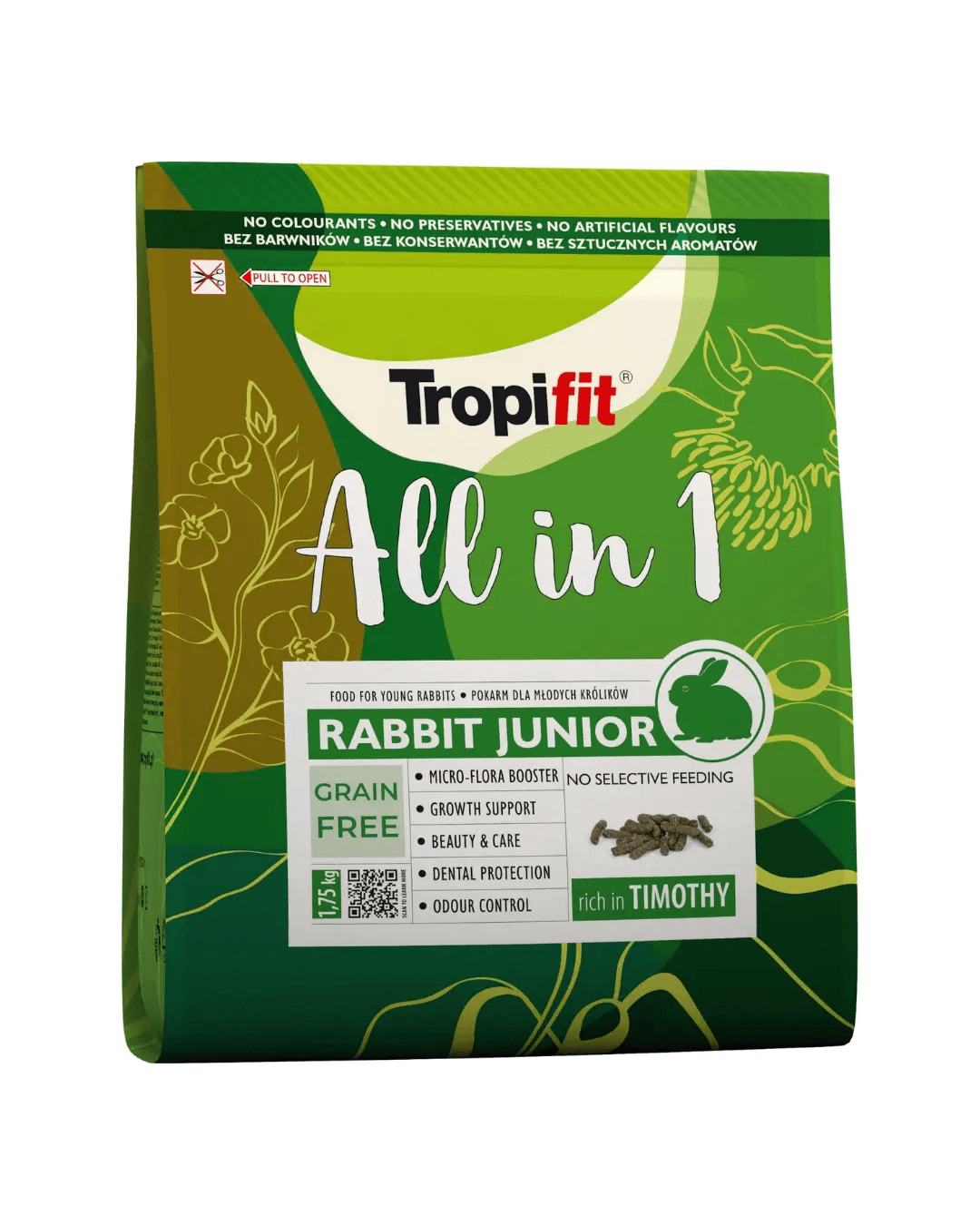 Tropifit ALL IN 1 - Rabbit Junior 1.75kg