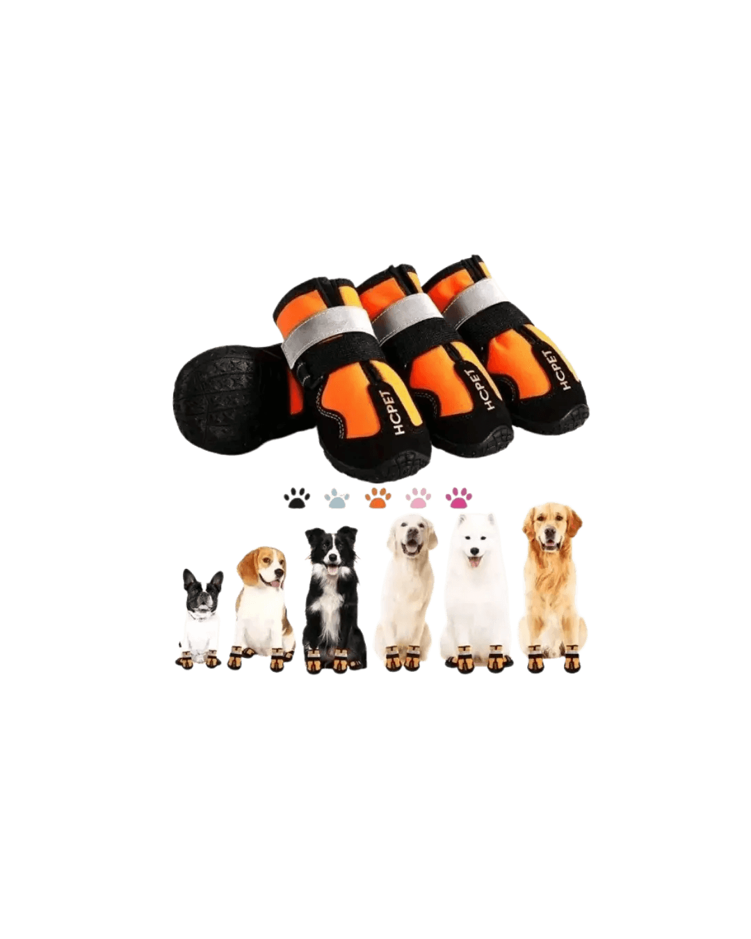 HC dog shoes Size 1-8