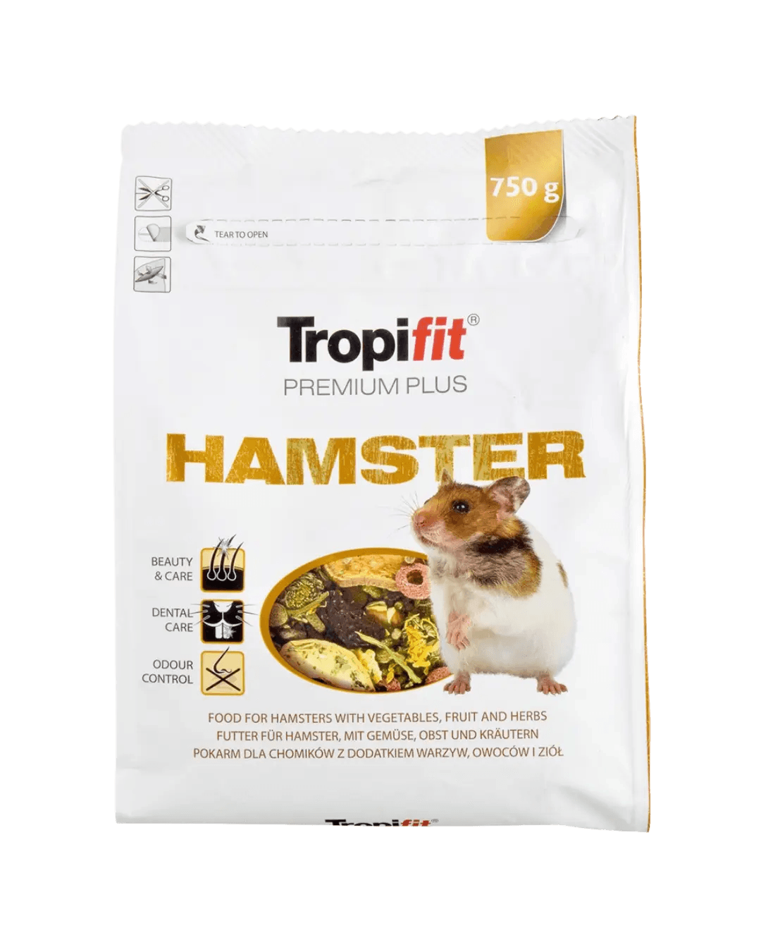 Tropifit Premium Plus Hamster 750g