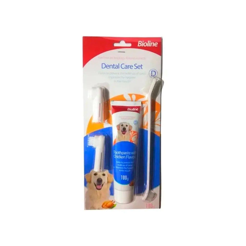 Bioline Dental Care Set Chicken Flavor