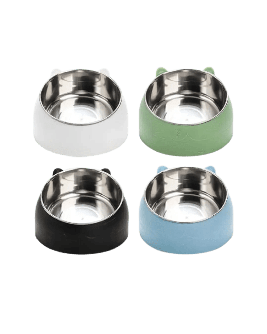 Stainless Cat Shaped Bowl L