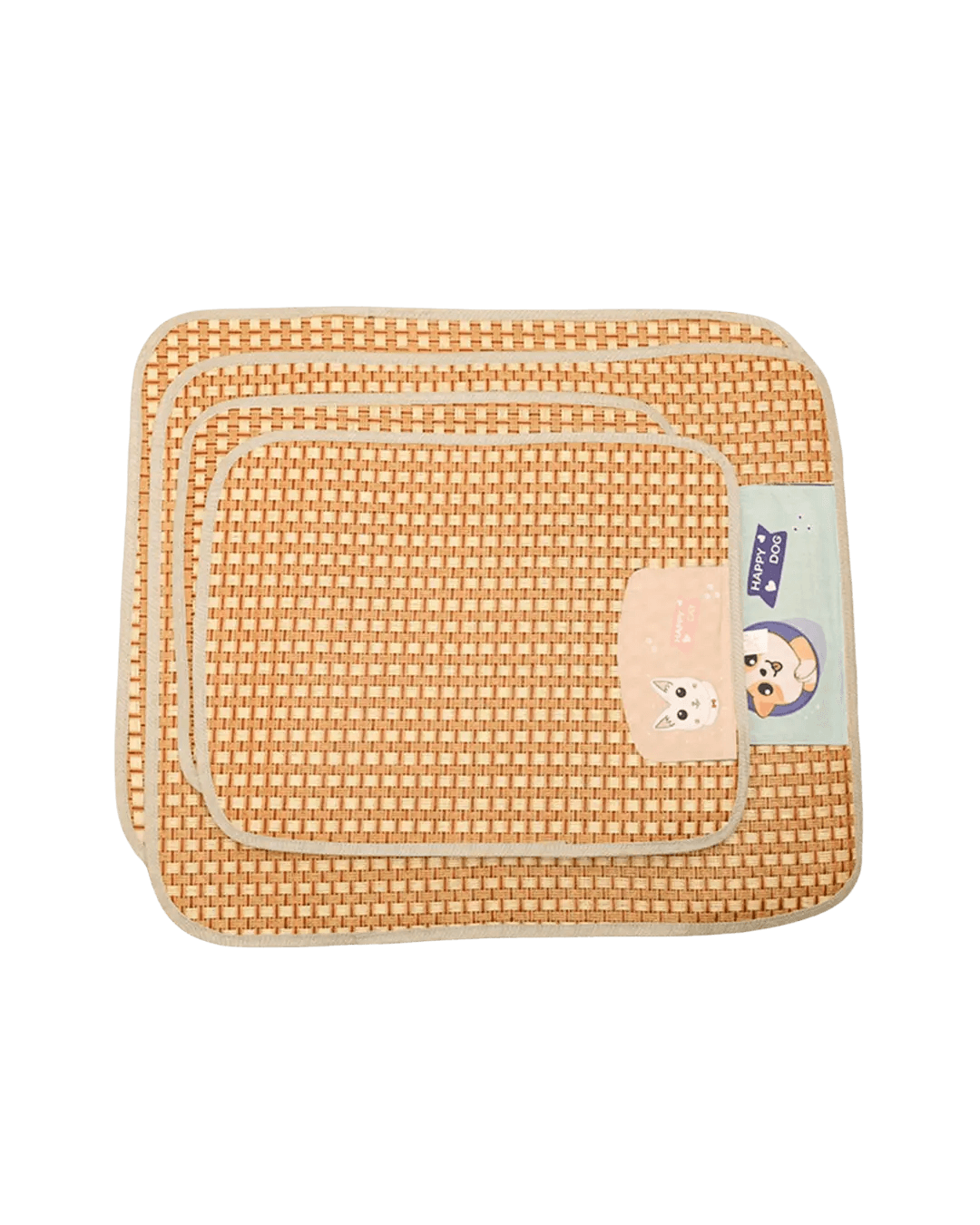 Brown Pet Cooling Mat L