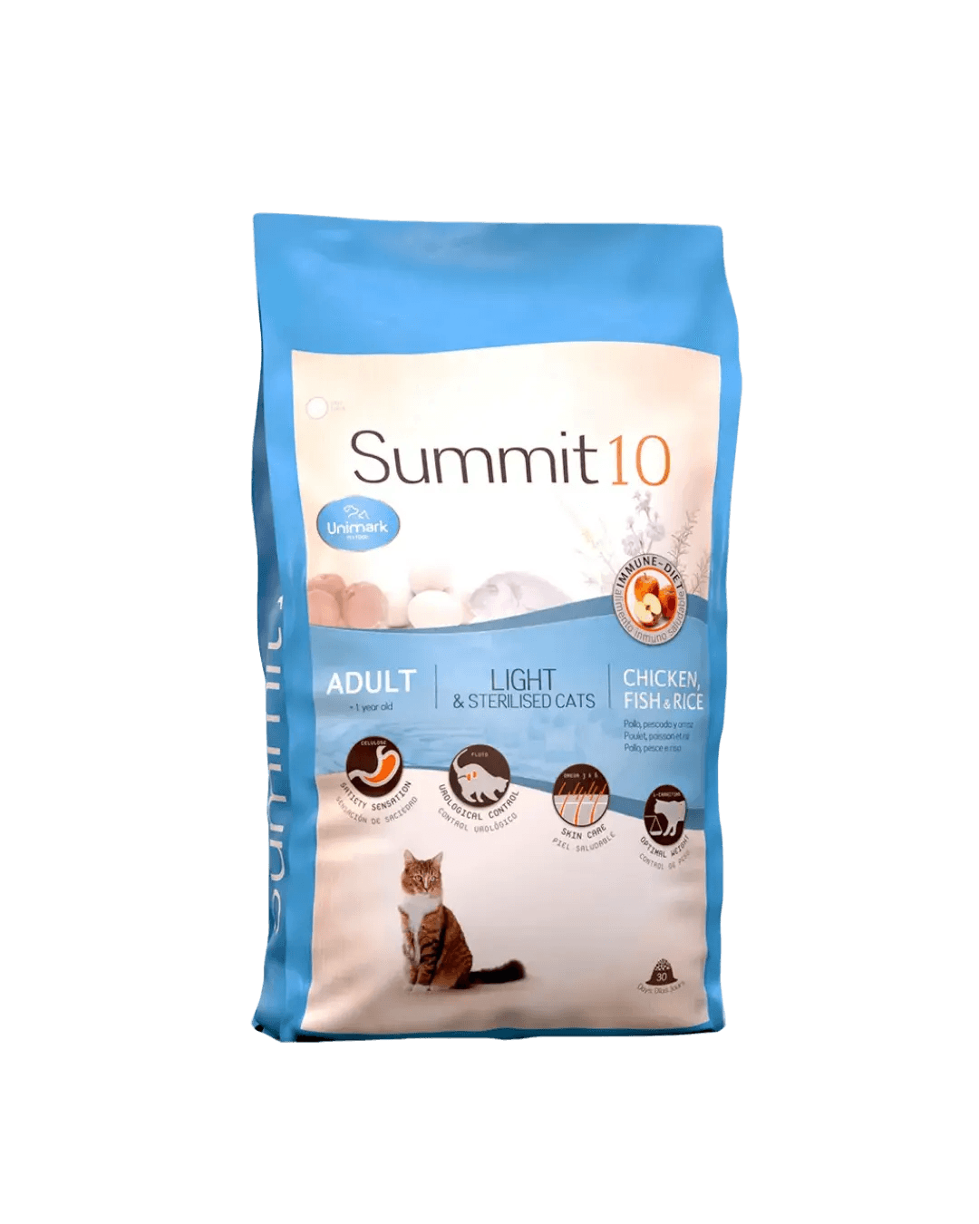 Summit 10 Cat Light & sterilized Cat 1.5kg