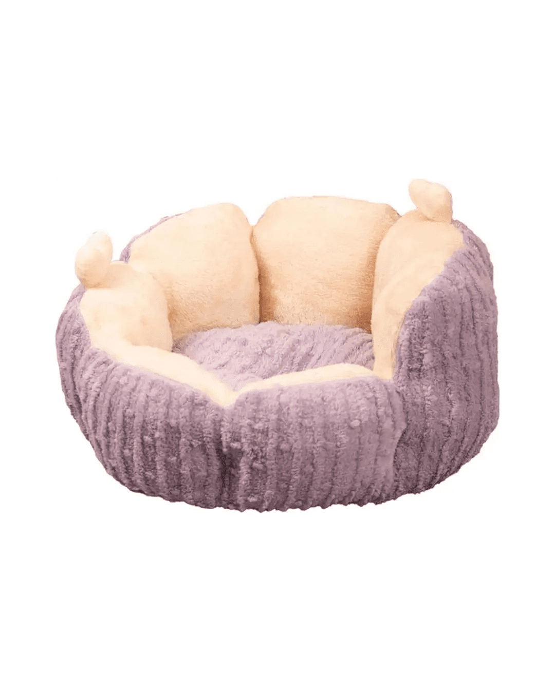 Warm Flower Pet Bed L