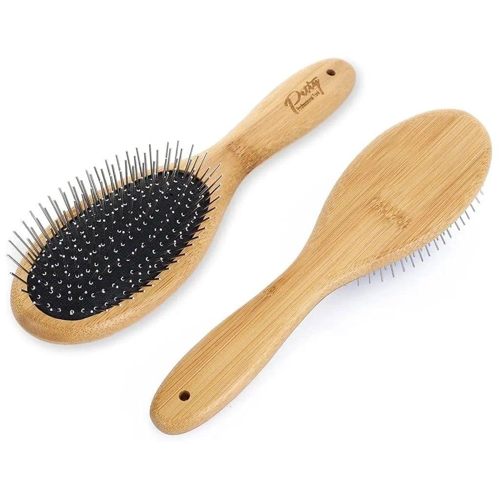 Bamboo pin brush Medium